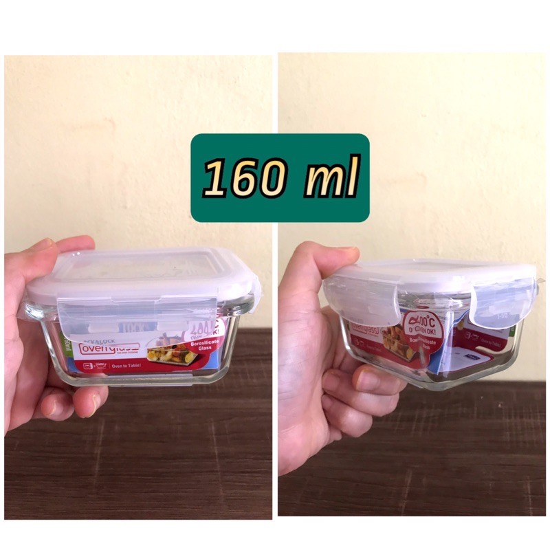 Lock n Lock Baby Food Container SATUAN Borosilicate