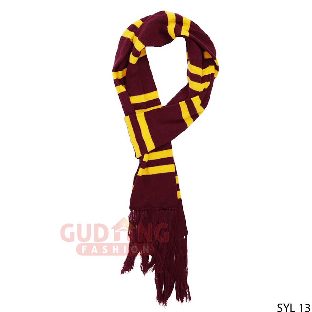 Syal Rajut Musim Dingin Salur Harry Potter Unisex - SYL 13