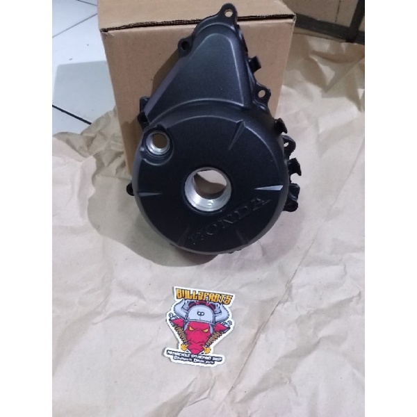 cover kover magnit tutup blok bak magnet cover L crankcase honda NEW MEGAPRO MONOSHOCK KARBU CARBU 1