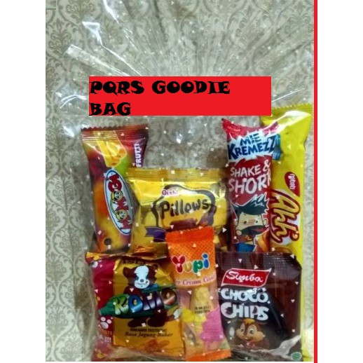 

PAKET SNACK ULANG TAHUN/GOODIE BAG/BINGKISAN ULANG TAHUN Rp 5.500