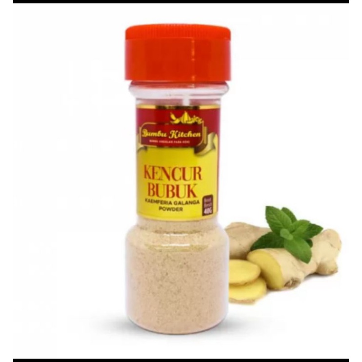 

Bumbu Kitchen Kencur Powder | Kaemferia Galanga Powder 40 Gram