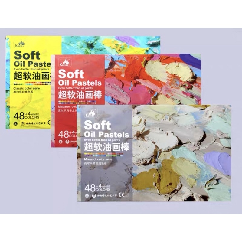 kuelox super soft oil pastel 48+4clr