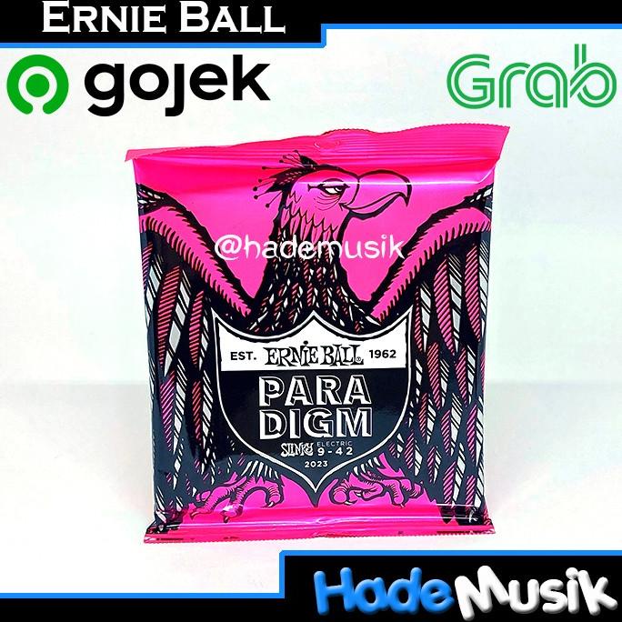 Senar Ernie Ball 2023 Paradigm Super Slinky Gitar Elektrik 9-42 (Ori)