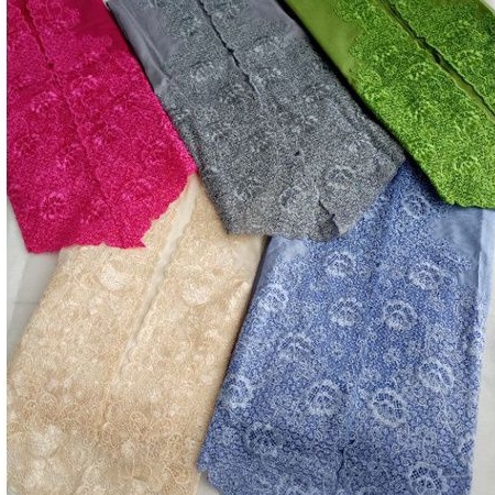 Kain Kebaya Encim Kartini Kutubaru | Kebaya Muslim Pesta Wisuda Modern Katun Toyobo