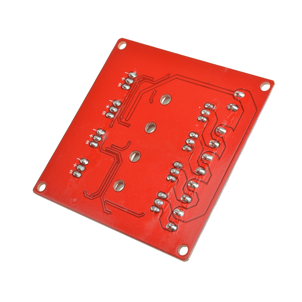 ♢[Ready stock/cod]♢ MOSFET MOSFET MOSFET Tombol 4 Route MOSFET irf540 V2.0 + untuk Arduino