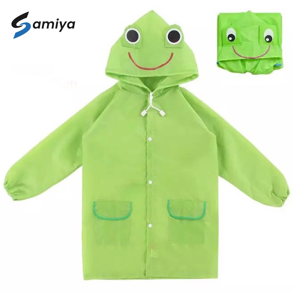 jas hujan anak lucu / jas hujan anak korea / raincoat children