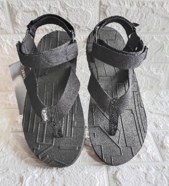 Sandal Gunung Boogie Original Sandal Bangkaru Hitam Original