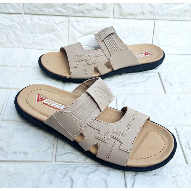 Sandal Selop Casual Pria Terbaru/Sandal Pria Dewasa