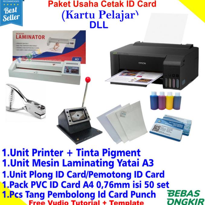 

Paket Usaha Mesin Cetak Id Card/Paket Usaha Cetak Pvc Id Card Lengkap