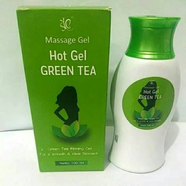 HOT GEL GREEN TEA SYB MASSAGE GEL BPOM GEL PELANGSING PERUT TUBUH NEW DARI SYB