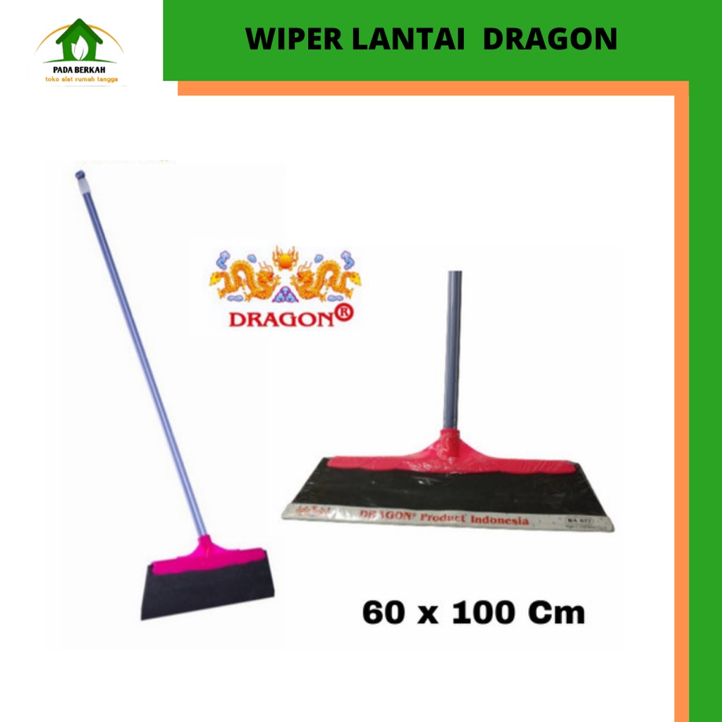Wiper Lantai Karet Slaber Dragon Wifer Air Karet Pembersih Lantai