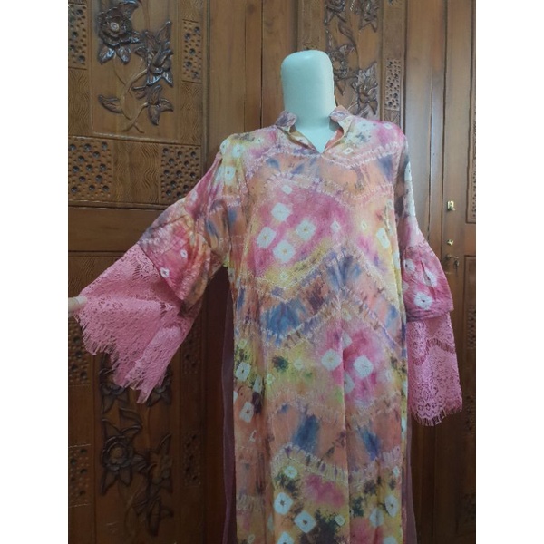 dress jumputan juragan kain