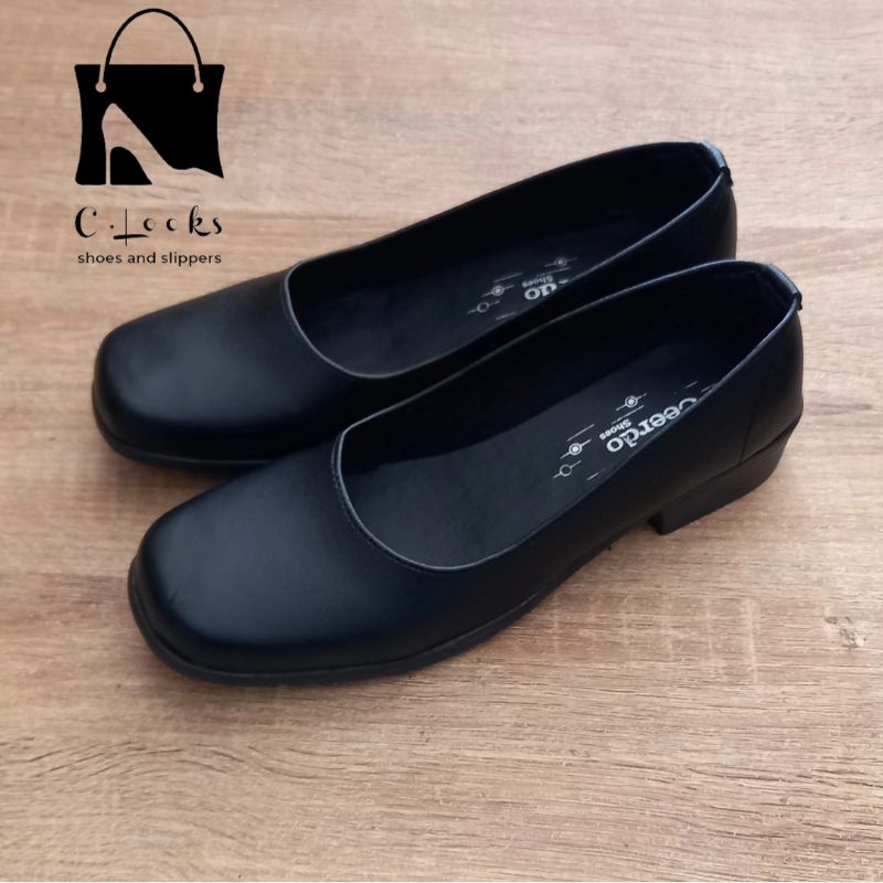 GC SK.F Sepatu Pantofel Wanita Guru Kerja Hak 3 Cm Size 37- 41