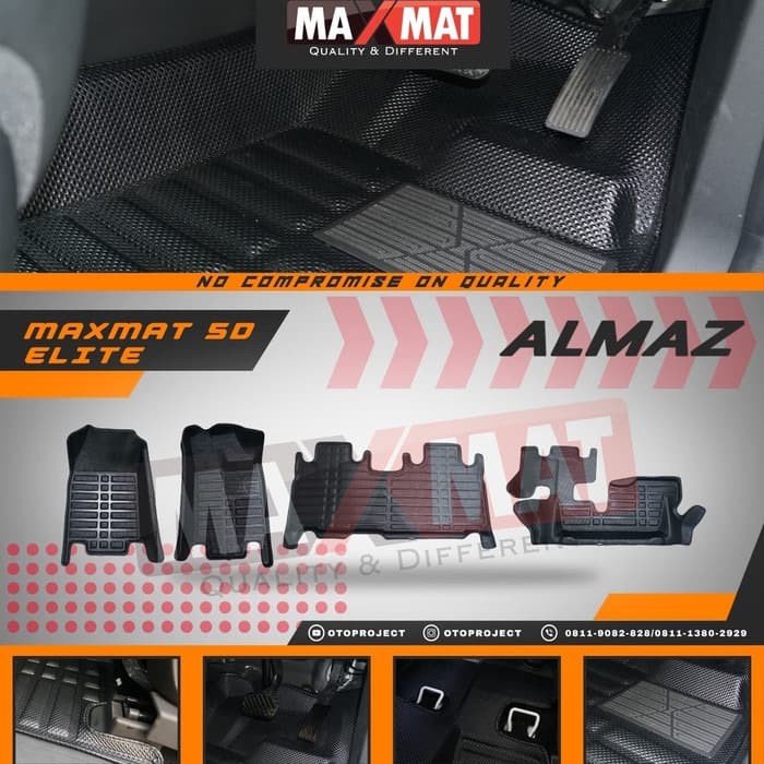 Karpet 5D Wuling Almaz maxmat tipe elite/Karpet mobil Wuling Almaz