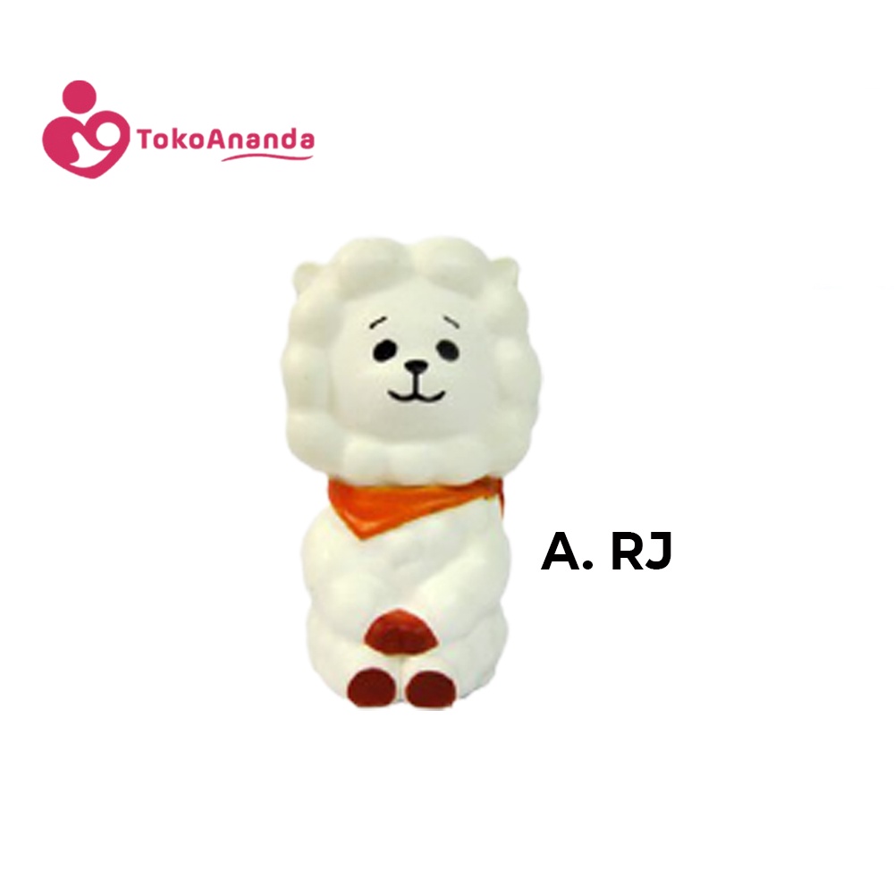 SQ01 - Squishy Karakter BT 21 Tata Cooky Chimmy Koya LOL Surprise 10cm