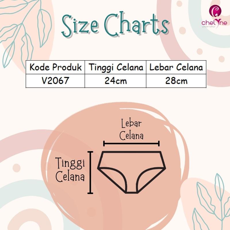 CD Wanita Chelyne V2067 Full Brukat - Jumbo