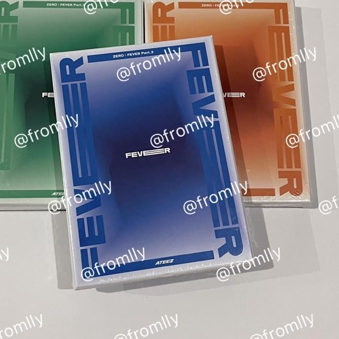 [READY] ATEEZ ZERO Fever Part 3 FIRST PRESS SEALED + Folded Poster Hongjoong Yeosang Wooyoung Mingi 