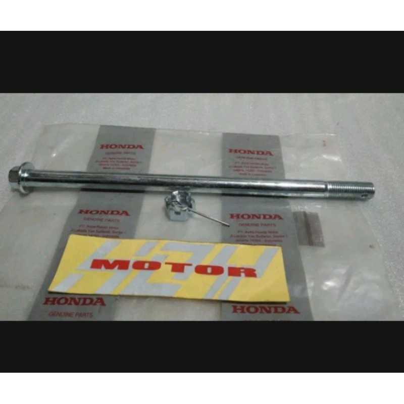 As roda belakang Honda Supra x kharisma karisma