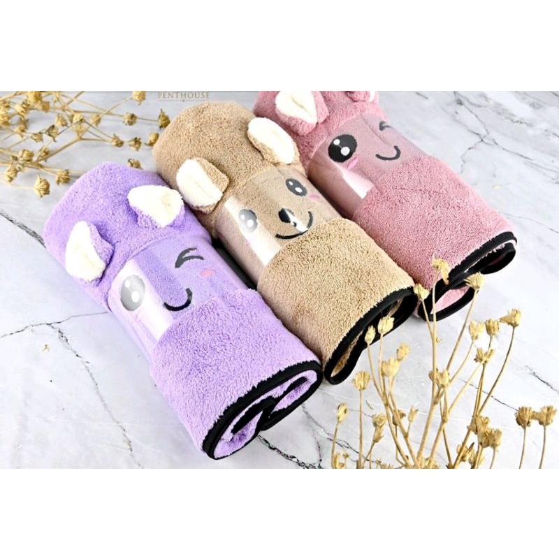 HANDUK BAYI MICROFIBER BONEKA / HANDUK ANAK / HANDUK MURAH / HANDUK QUICKDRY-2
