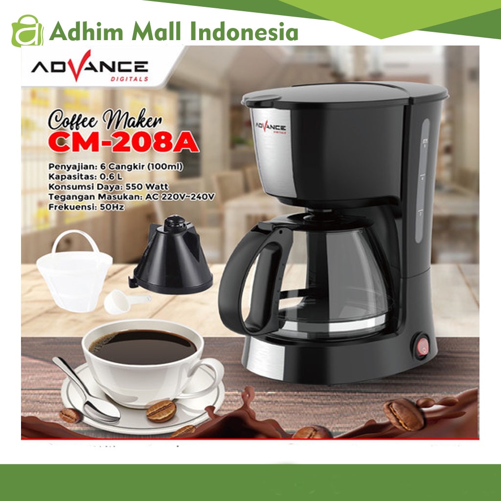 Coffee Maker Advance CM-208A Mesin Kopi Advance CM208A