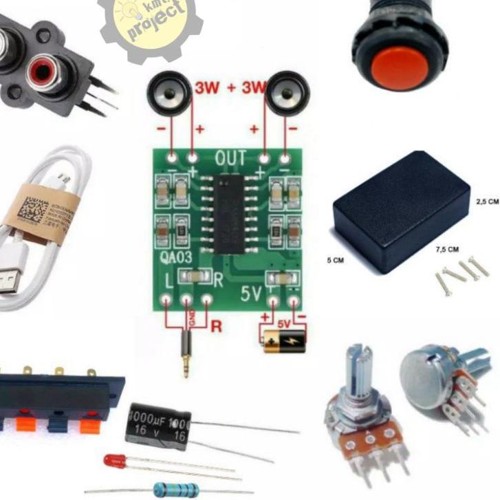 Recomended.. PAKET PAM8403 & PAM8610 ( tingal rakit )