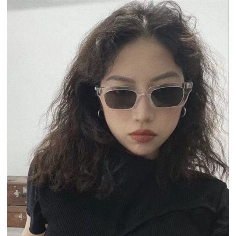 Kacamata Hitam Matahari Fashion Korea Sunglasses Hitam Anti Radiasi UV Gaya Pria Wanita JN