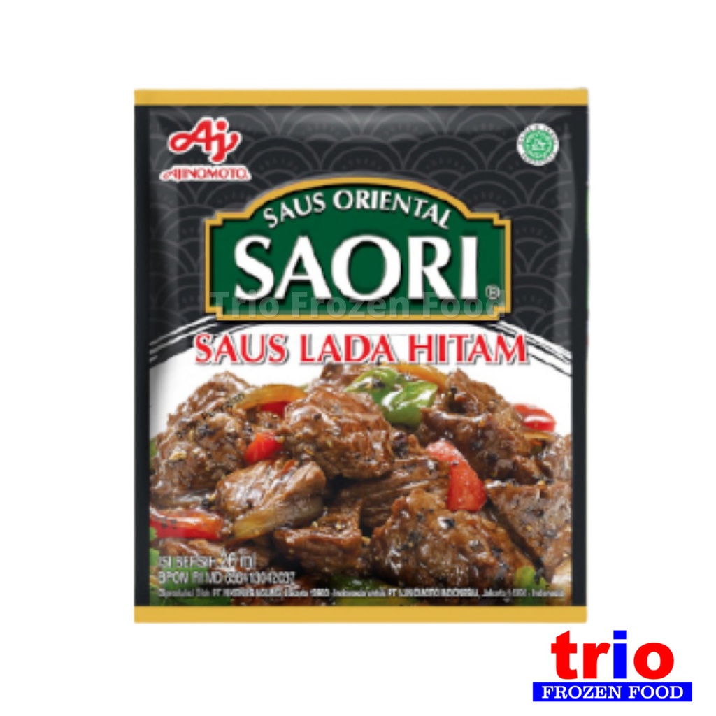 SAORI Saus Lada Hitam Sachet 26ml