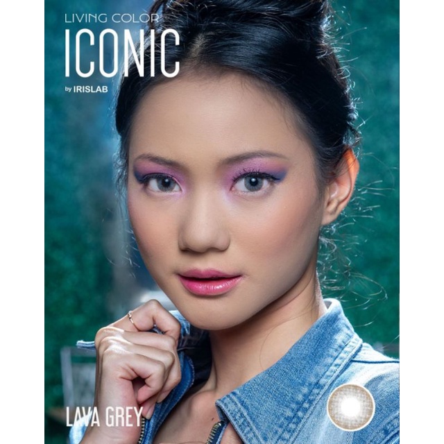 softlens warna water diameter 14,4 Living color Iconic