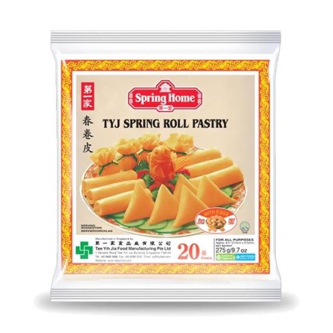 

SPRING HOME Pastry Kulit Lumpia Spring Rol [20S] TERLARIS TERPERCAYA ORIGINAL