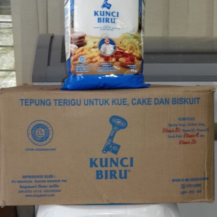 

Ds11D0 Tepung Kunci Biru Bogasari 1Kg G6040B