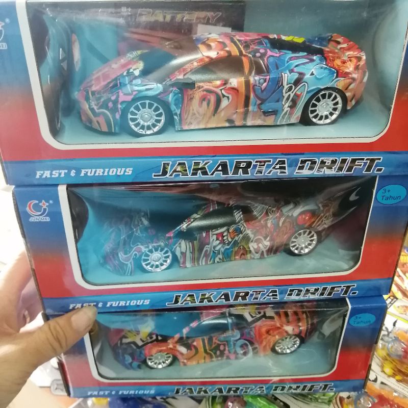 PROMO COD RC MOBIL SPORT JAKARTA DRIFT FAST FURIOS CAS