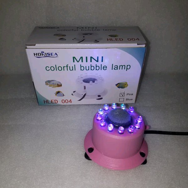 Batu Air Stone LED HORISEA Aerator warna