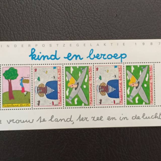 

Perangko minisheet Belanda