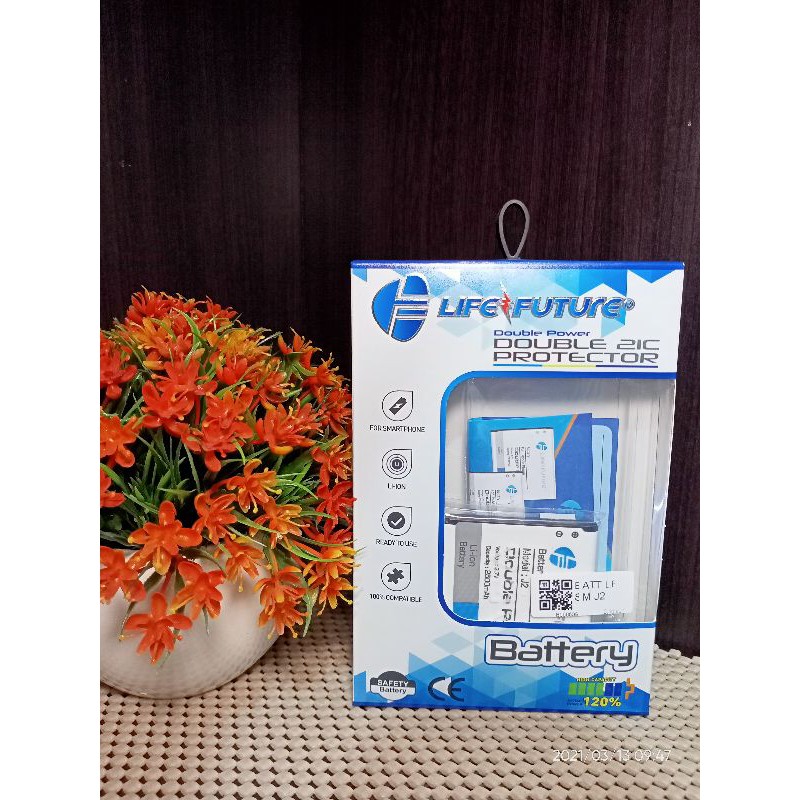 BATERAI SAMSUNG J2 LIFE FUTURE DOUBLE POWER