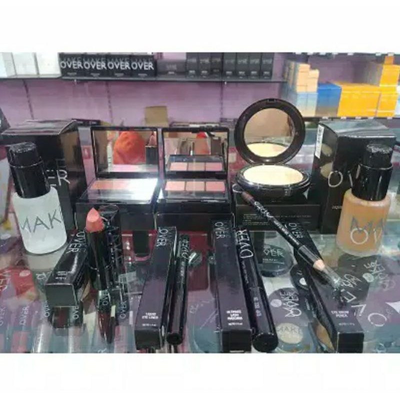 Paket Make up Make Over 1 (8 item - BEBAS PILIH SHADE)