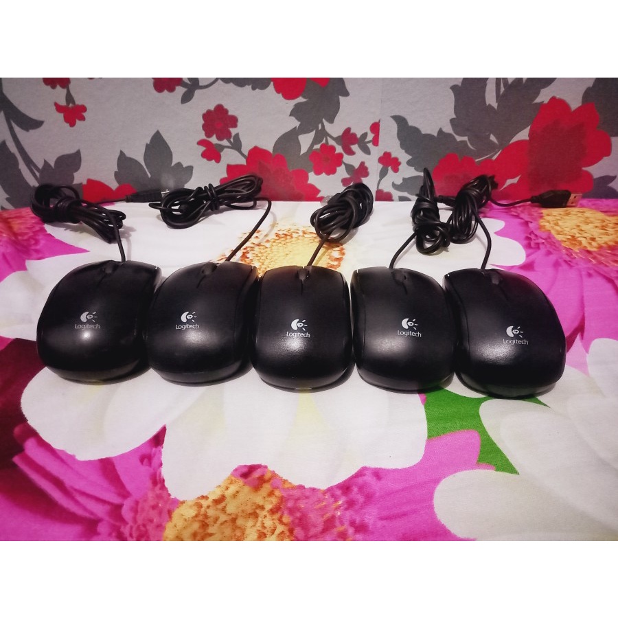 Mouse Kabel USB Built Up Dell/Lenovo/Logitech/HP Mix Brand Original