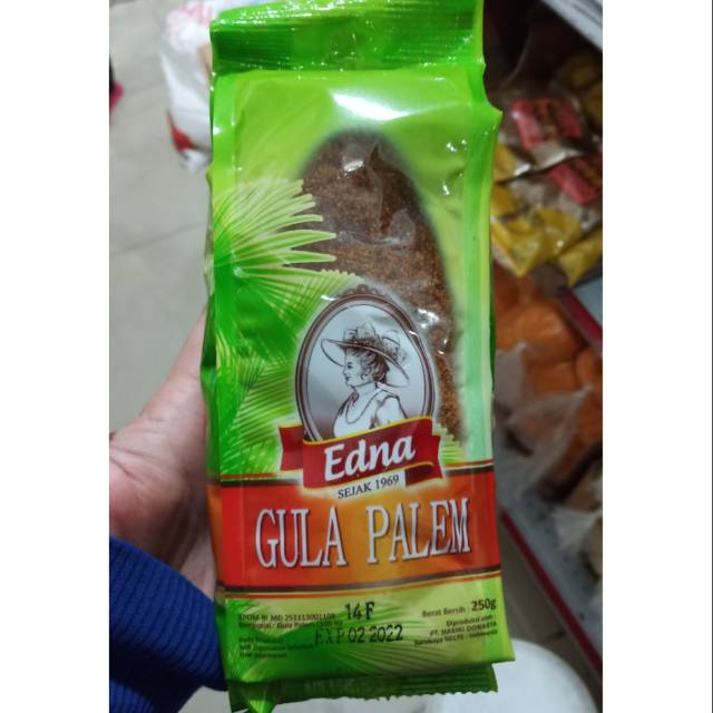 

Edna gula merah palem aren brown sugar 200 gr