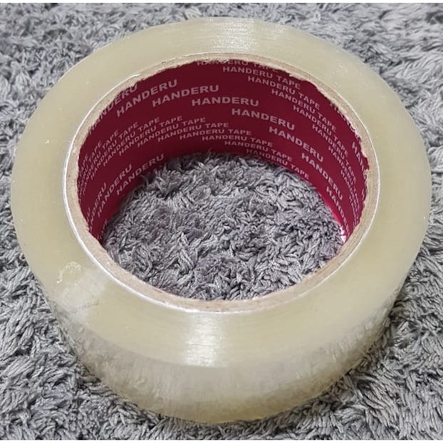 

Lakban / OPP / Solasi / Selotip Handeru 45mm x 90 yard Putih