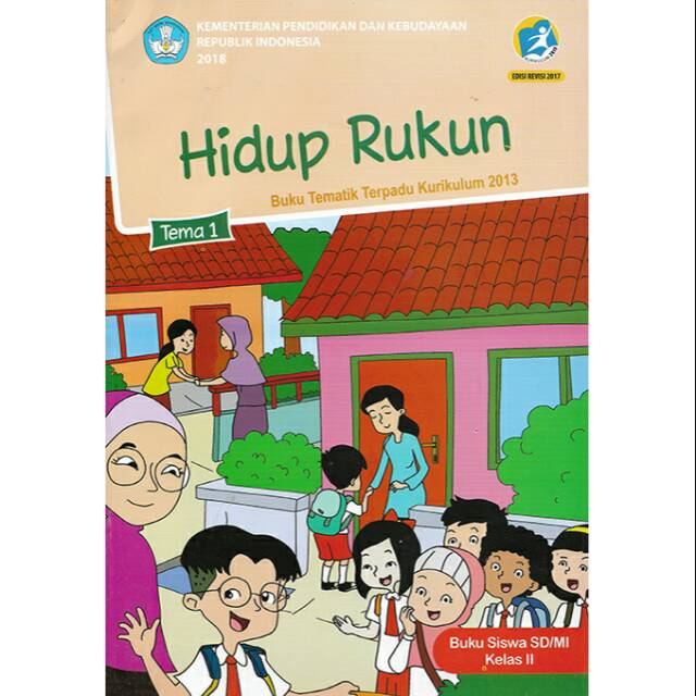 Buku Tematik Tema 1 Kelas 2 Sd Mi Semester 1 Kurikulum 2013 Hidup Rukun Shopee Indonesia