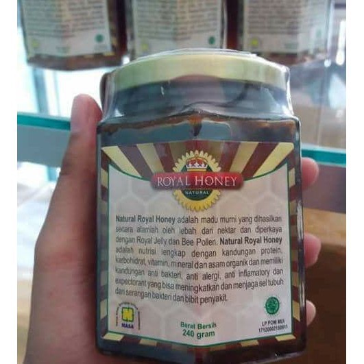 

Jual ROYAL HONEY MADU LEBAH ASLI Tanpa Campuran 100% Original NASA Promo