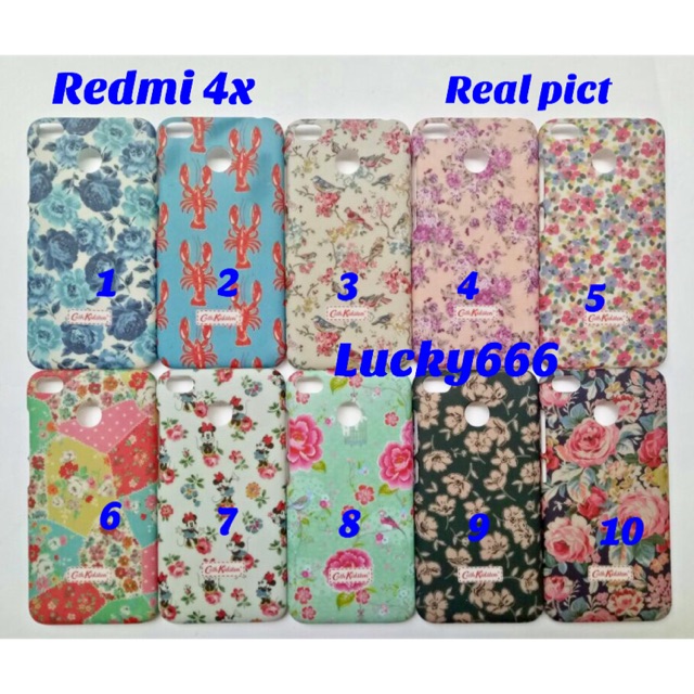 Hard case flower xiaomi redmi 4x  hardcase bunga xiaomi 4x case mi 4x