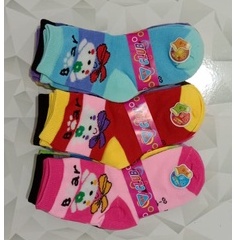 (4 Pasang) Kaos Kaki Anak Usia 4 - 8 Tahun