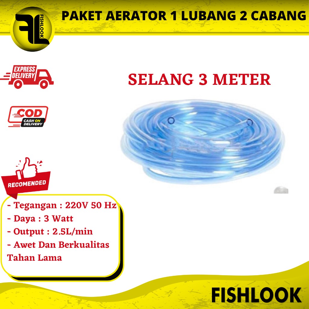 PAKET AERATOR AIRATOR GELEMBUNG UDARA 1 LUBANG 2 CABANG AQUARIUM AQUASCAPE LOBANG 1 ROSSTON AMARA NIKITA STAR