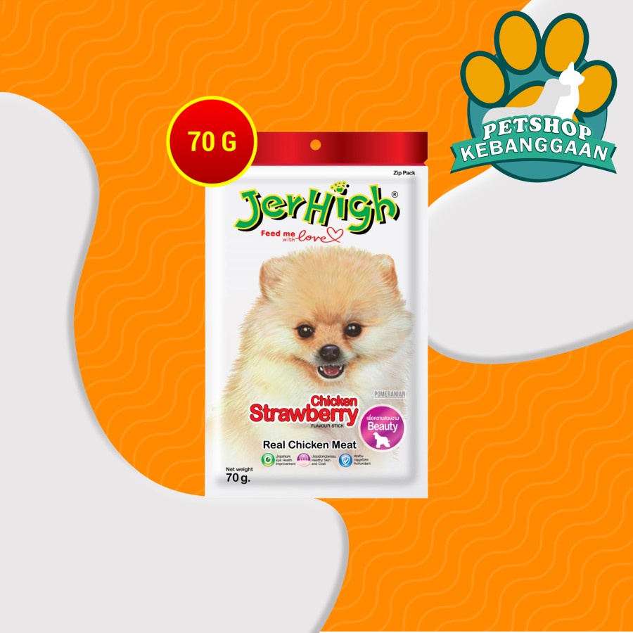 SNACK ANJING DOGS JERHIGH STICK 70Gram