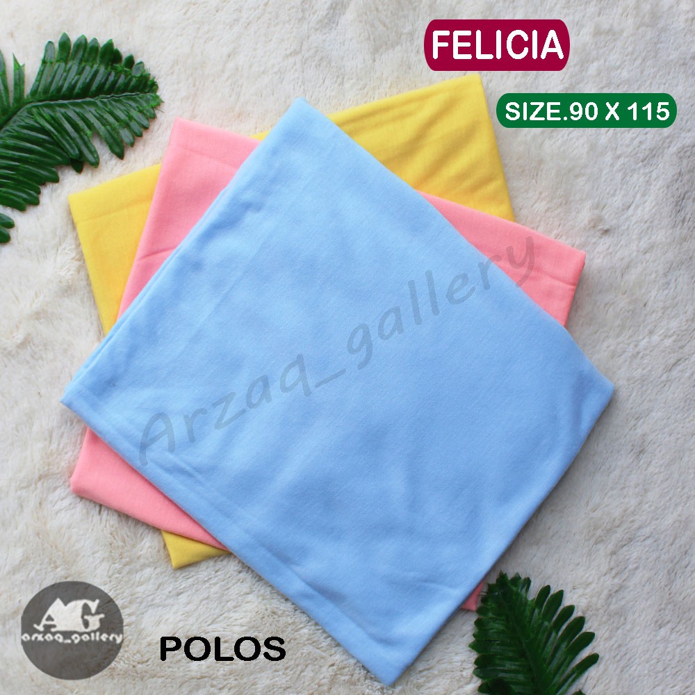 BEDONG BAYI FELICIA POLOS | alas tidur bayi / selimut bayi