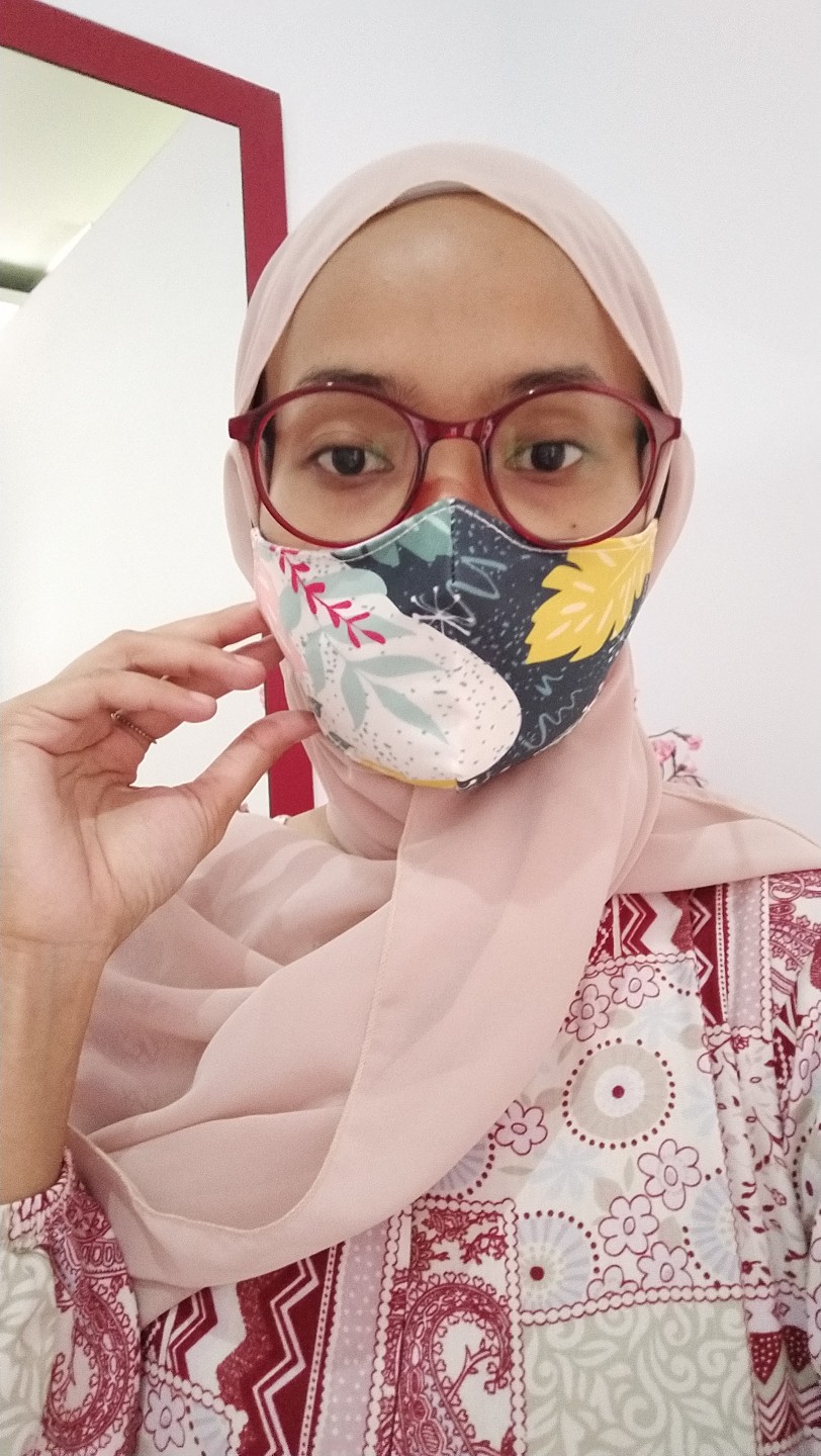 Masker Printing Dewasa 2 Fly Ada Tempat Tissue