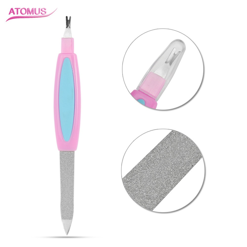 

PRODUK IMPORT 1pc Lime A Ongle Double Head Nail File Pilnik Do Paznokci Nailfile Pilnik Limas Para
