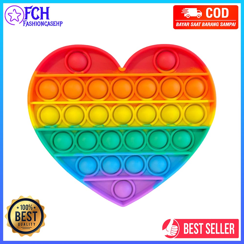 POP IT RAINBOW FIDGET RAINBOW MAINAN PUSH POP PENGHILANG STRES MAINAN BARU PRODUK VIRAL-2