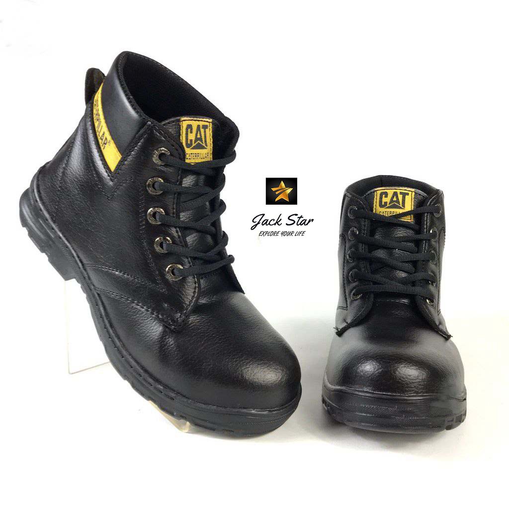 Sepatu Safety Boots Pria Ujung Besi Sepatu Safety Pria Work Safety Boots Premium Quality Terlaris