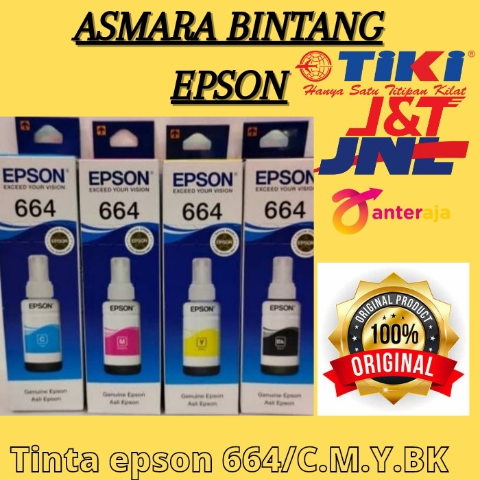 

Murah 1 Set Tinta 664 Original Terbatas